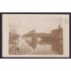 FERROCARRIL EN LA CIUDAD DE MAIPU B.A. INUNDADA ANTIGUA TARJETA POSTAL 1913 RARA